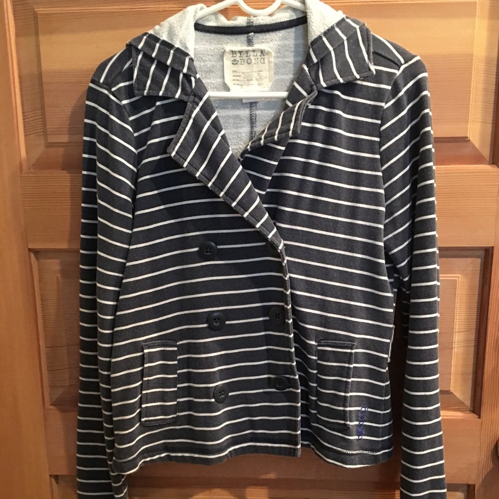 Billabong W’s Button Front Cotton Hoody